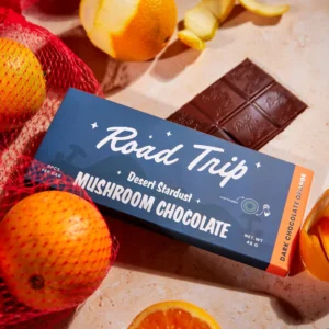 chocolate and mushroom​